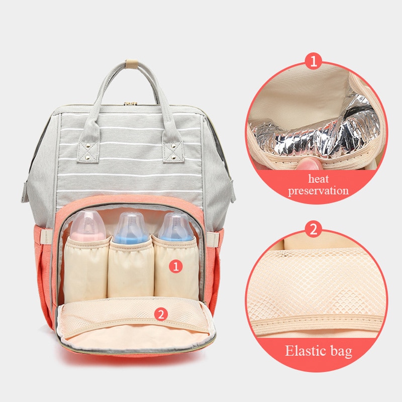 Diaper Backpack Baby Travel Bag